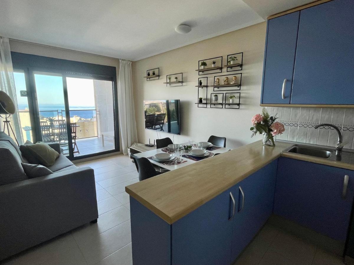 Lujoso Apartamento Con Vistas Al Mar En Mirador Del Mediterraneo By Gestaltur Бенидорм Экстерьер фото