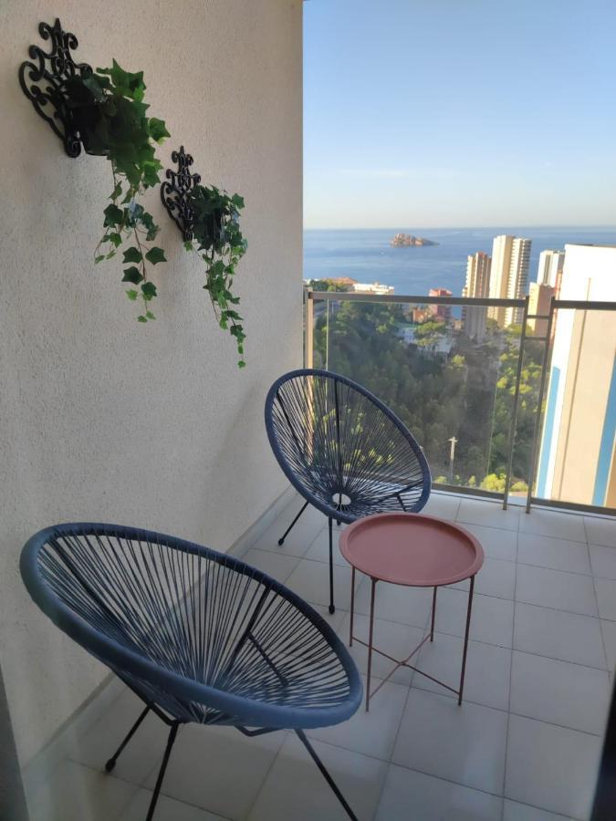 Lujoso Apartamento Con Vistas Al Mar En Mirador Del Mediterraneo By Gestaltur Бенидорм Экстерьер фото