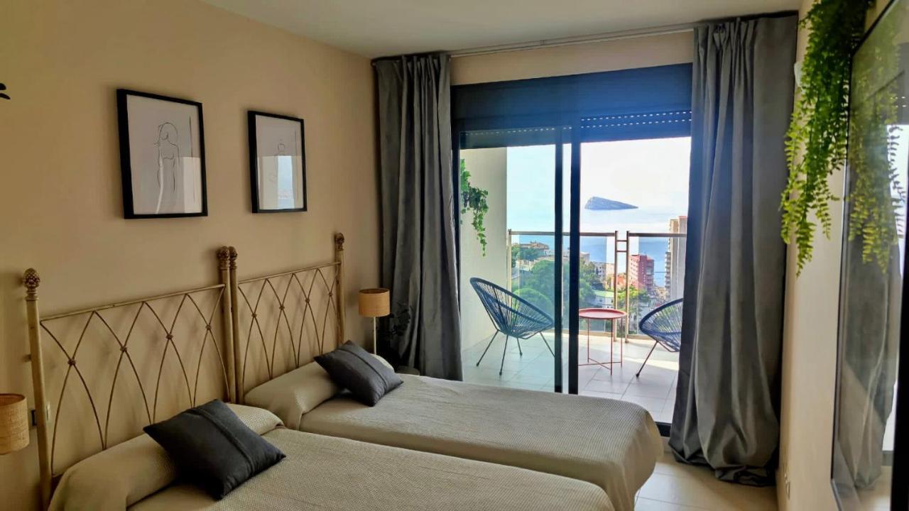 Lujoso Apartamento Con Vistas Al Mar En Mirador Del Mediterraneo By Gestaltur Бенидорм Экстерьер фото