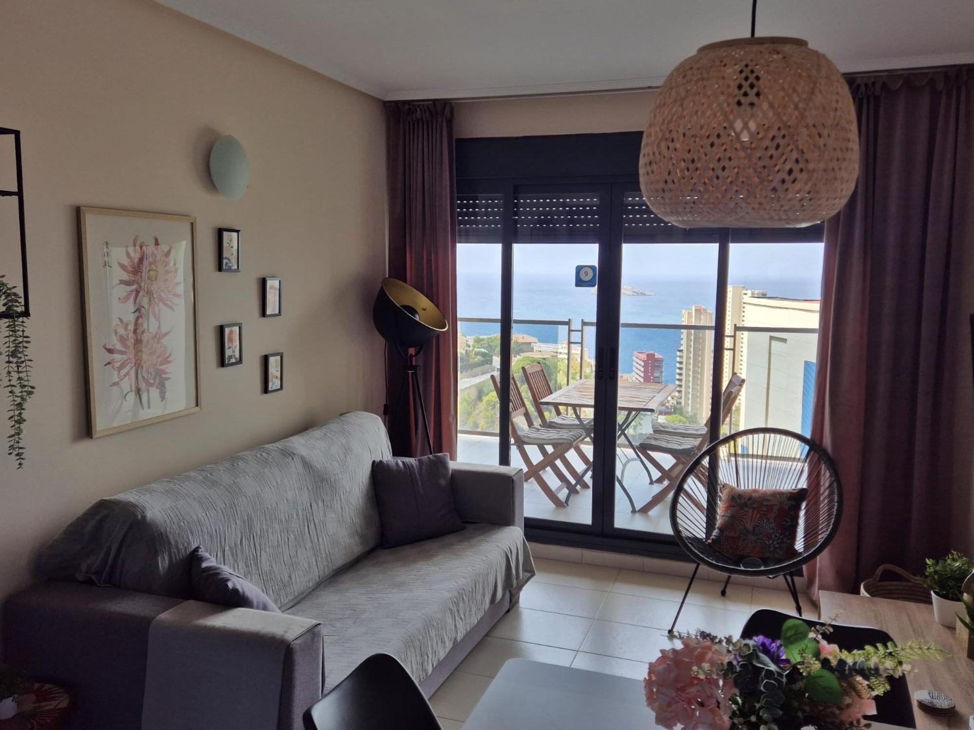 Lujoso Apartamento Con Vistas Al Mar En Mirador Del Mediterraneo By Gestaltur Бенидорм Экстерьер фото
